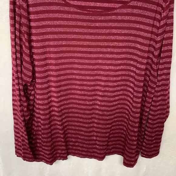 Talbot Shimmer Striped Long Sleeve Top - Picture 3 of 7